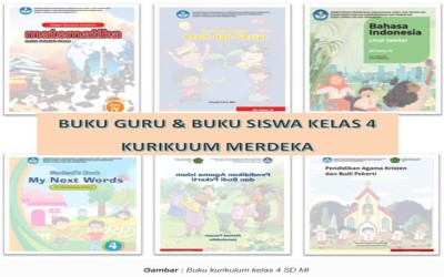 Buku Guru dan Buku Siswa Kurikulum Merdeka Kelas 4 SD MI