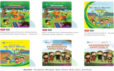 Buku Guru dan Buku Siswa Kurikulum Merdeka Kelas 3 SD MI