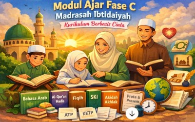 Modul Ajar | Rencana Pembelajaran Mendalam Kurikulum Merdeka, Kurikulum Berbasis Cinta Fase C (Kelas 5 dan 6 MI)