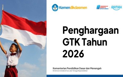 Pemaparan Penghargaan Guru dan Tenaga Kependidikan GTK 2026