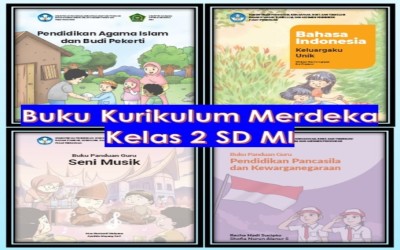 Buku Guru dan Buku Siswa Kurikulum Merdeka Kelas 2 SD MI
